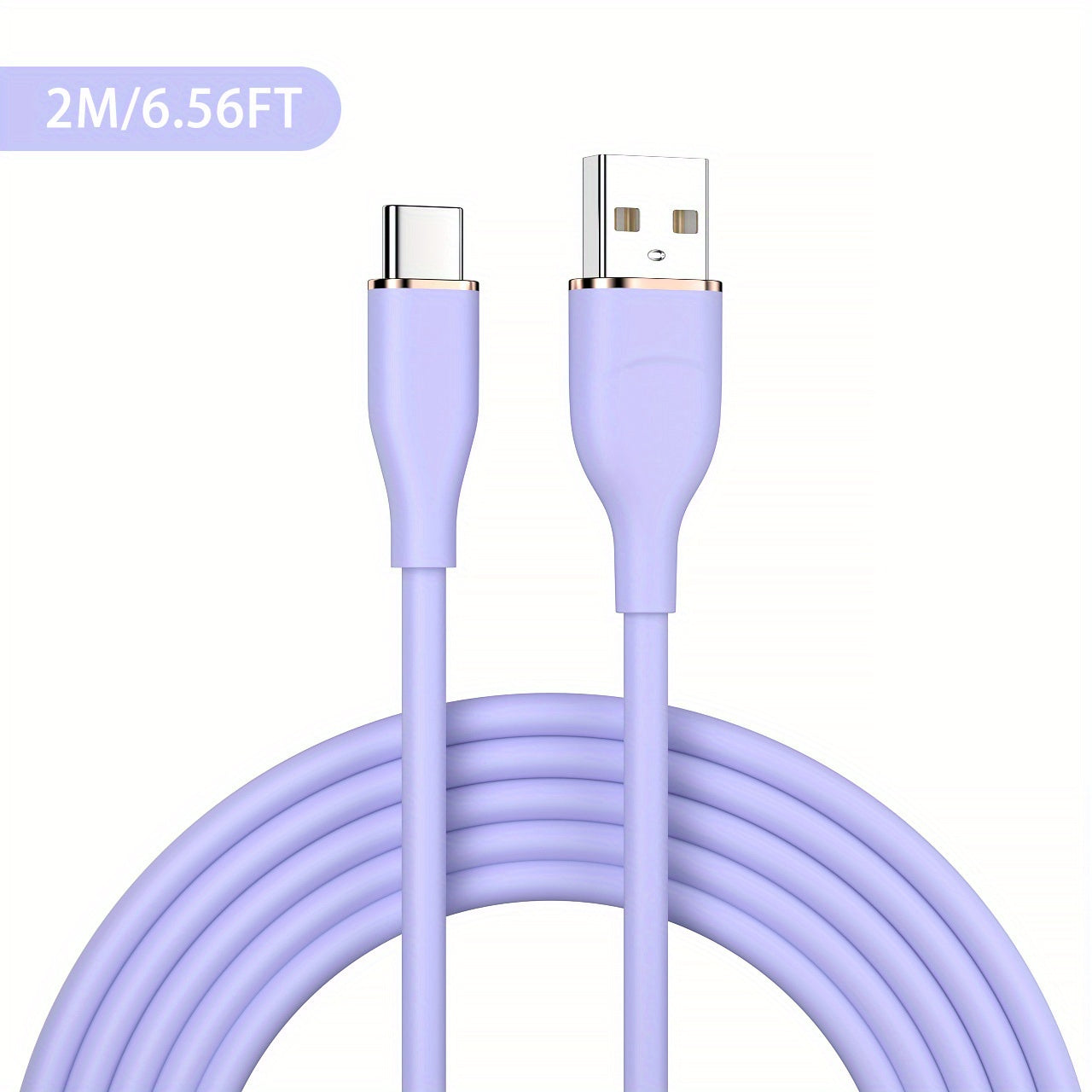 [Super Fast Charging Cable] GICOOK 88W Super Fast Charging Cable - Soft Silicone, Durable, Flexible, High-Speed Typc to USB-C Charger Cord for Android Phones, Compatible with Honor, Xiaomi, Huawei Mate60 Pro