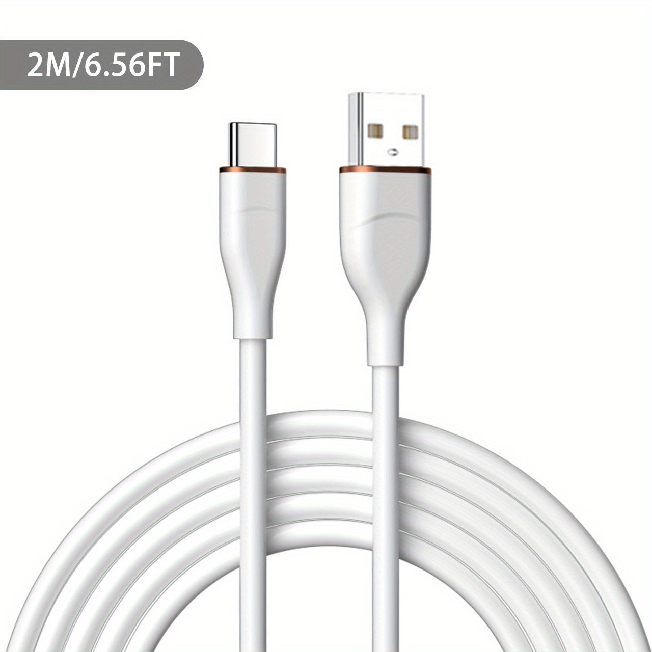 [Super Fast Charging Cable] GICOOK 88W Super Fast Charging Cable - Soft Silicone, Durable, Flexible, High-Speed Typc to USB-C Charger Cord for Android Phones, Compatible with Honor, Xiaomi, Huawei Mate60 Pro
