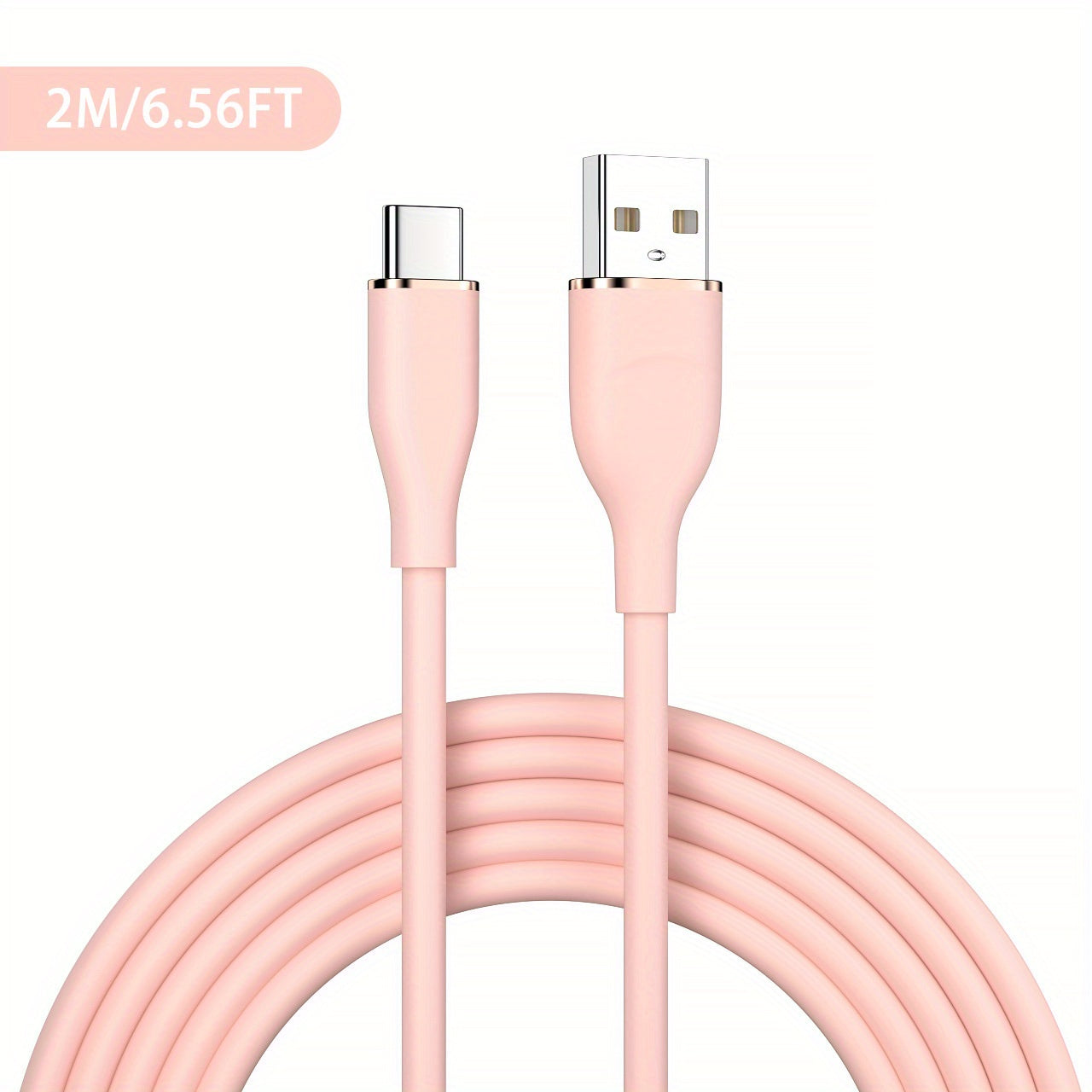 [Super Fast Charging Cable] GICOOK 88W Super Fast Charging Cable - Soft Silicone, Durable, Flexible, High-Speed Typc to USB-C Charger Cord for Android Phones, Compatible with Honor, Xiaomi, Huawei Mate60 Pro