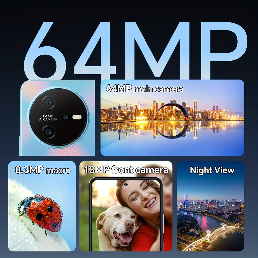 OSCAL Unlocked Android Phones, Tiger12 Cell Phone 12GB+256GB/ SD 1TB, 120Hz 6.78" FHD+ Display, Android13 Unlocked Phone, 5000mAh, 64MP, 33W Fast Charge, 4G Dual SIM