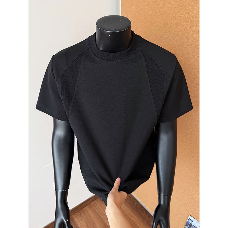 Mens Crew-neck Short-sleeve T-shirt