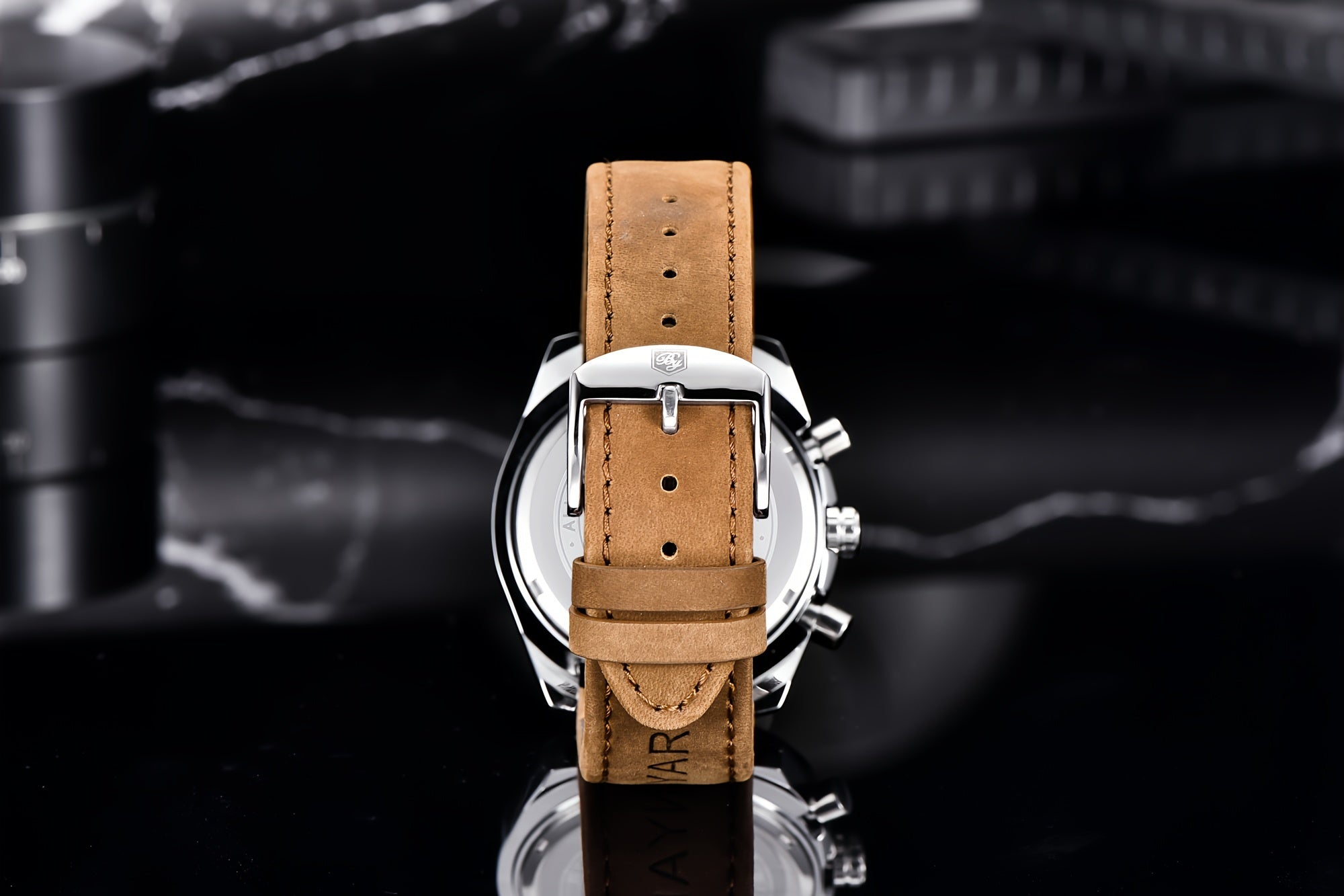 BENYAR Watches For Men Analog Quartz Chronograph Luminous Big Face Mens Watches Business Work Sport Casual Fashion Designer Dress Men'S Wrist Watches Elegant Gift For Men