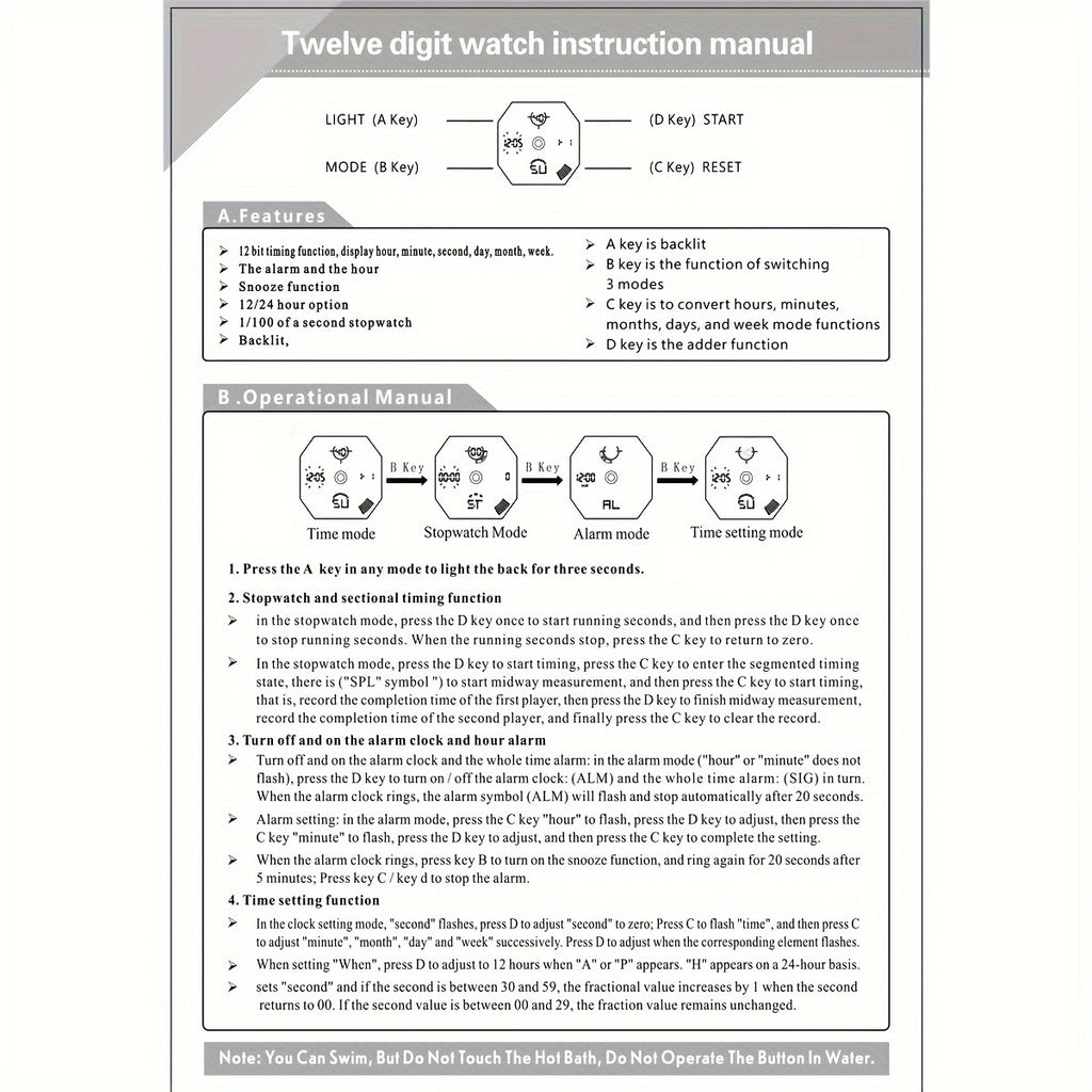 LIGE Electronic Watches For Men Luxury Sport Chronograph Alarm WristWatch Quartz Big Clock Digital Male Watch