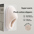 Thick-soled, Cozy Slippers For Indoor Use At Home