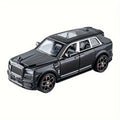 1:36 Diecast Model Cars Alloy Toy car for Cullinan  Alloy Toy Vehicle with with flashing headlights and realistic sound effects, Toys for Kids, Adults, Metal Crafts for Boyfriend, Young People Gift