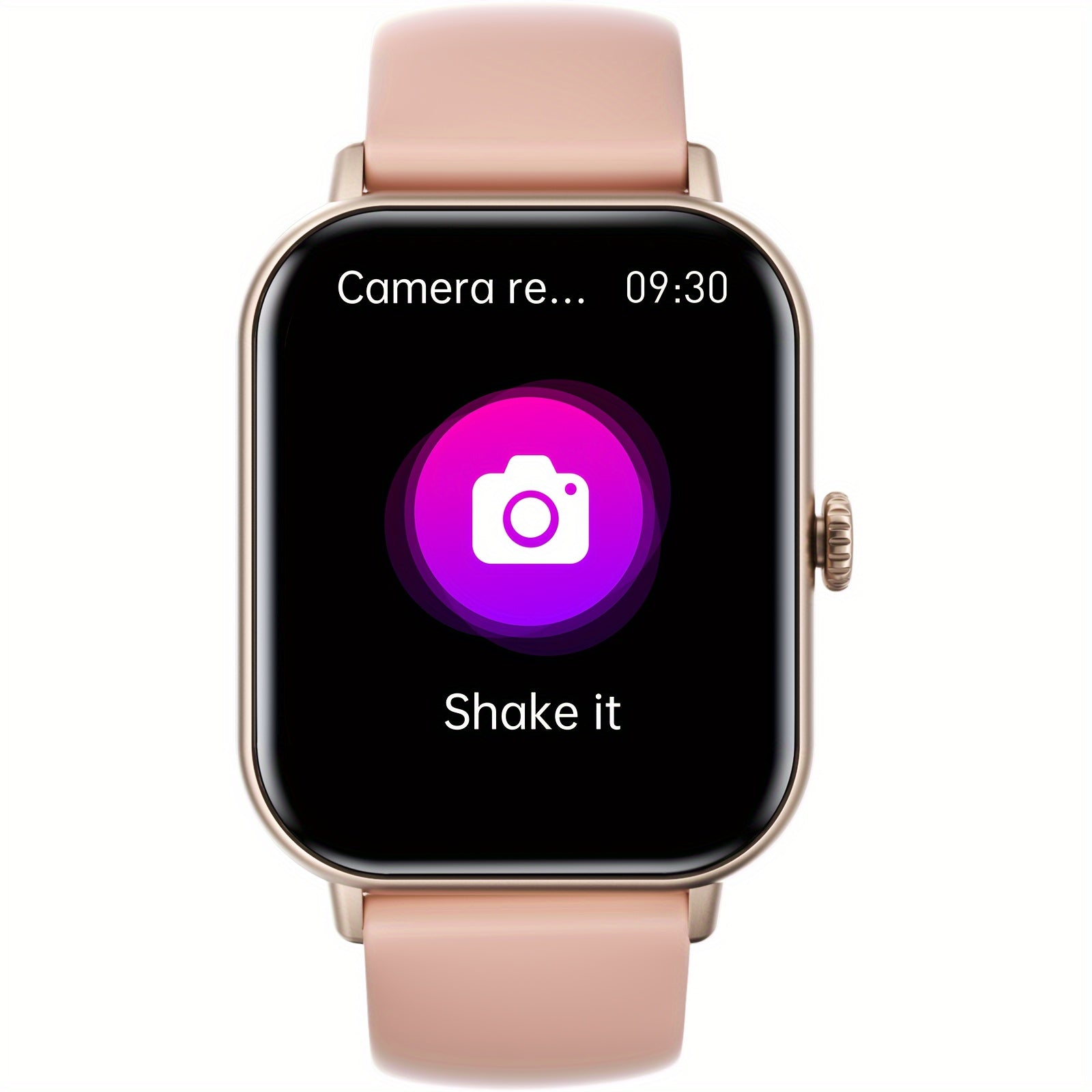 Smart Watch For Women&Men, 2.01 Inch Full Touch Screen, Smart Call Watch Round Style, Answer And Make Call, Message Push, Compatible With IPhone And Android Phones, Fashionable Fitness Tracking Watch, Steps, Distance, Calorie