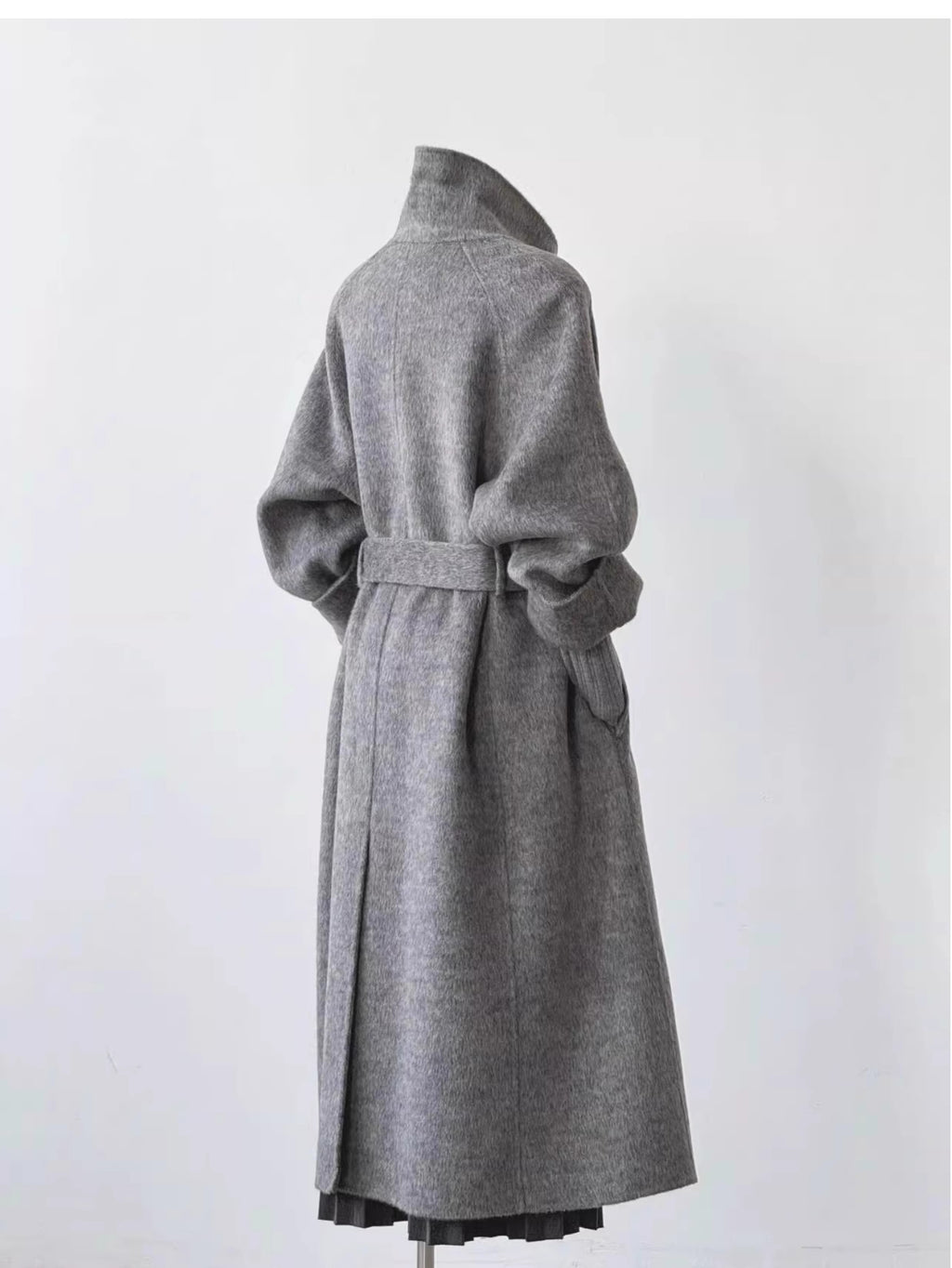 Fashionable Double-sided Cashmere Coat For Women