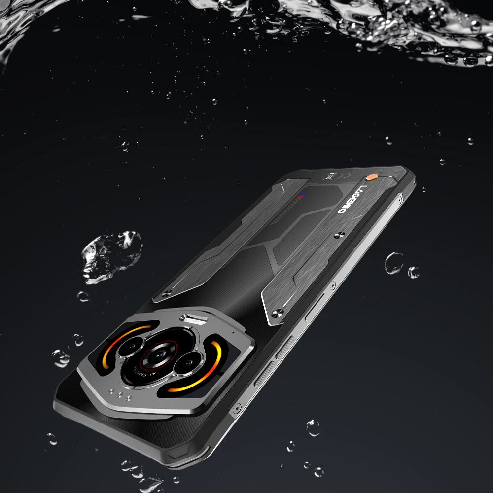 LAGENIO Panther 1 Rugged Smartphone Android 15 4GB+128GB Mobile Phone 13MP 5150mAh 18W 6.7 " HD Ultra-thin  4G Cellphone NFC