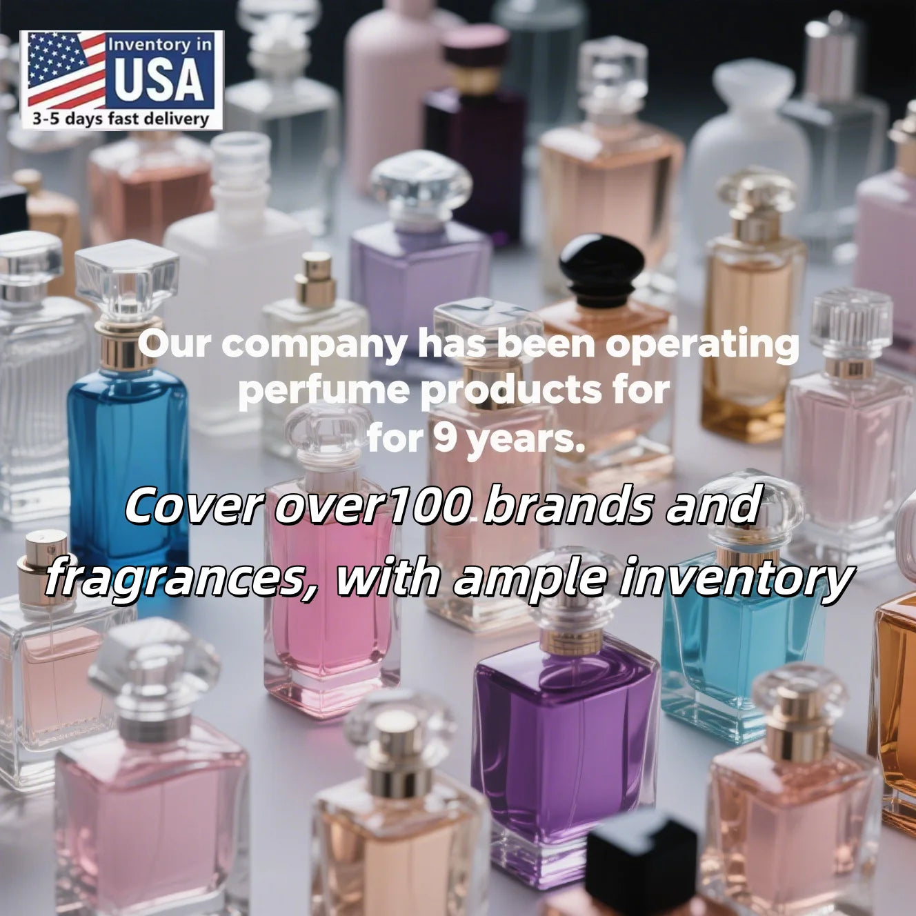 SG America 2-5 Days Delivery From Stock - High-quality Original Women's and Men's Cologne Perfume, Fruit Lasting Spray.