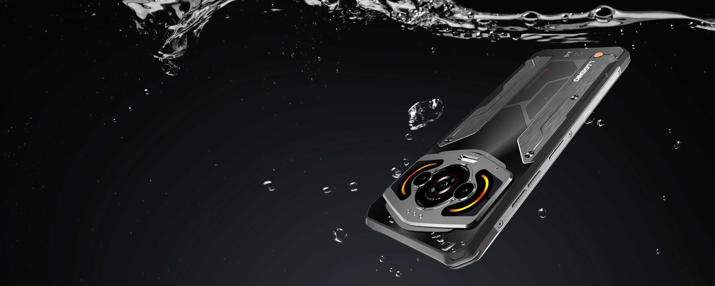 LAGENIO Panther 1 Rugged Smartphone Android 15 4GB+128GB Mobile Phone 13MP 5150mAh 18W 6.7 " HD Ultra-thin  4G Cellphone NFC