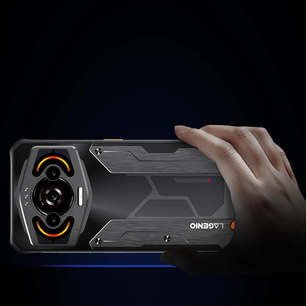 LAGENIO Panther 1 Rugged Smartphone Android 15 4GB+128GB Mobile Phone 13MP 5150mAh 18W 6.7 " HD Ultra-thin  4G Cellphone NFC
