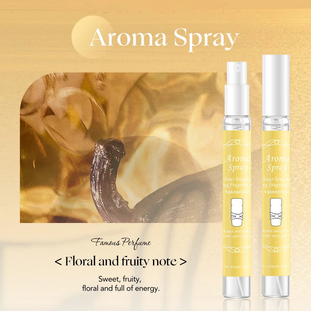 Ksseacoco AROMA SPRAY Perfume Suit 24 Hours Lasting Fragrance French Perfume Various Fragrance
