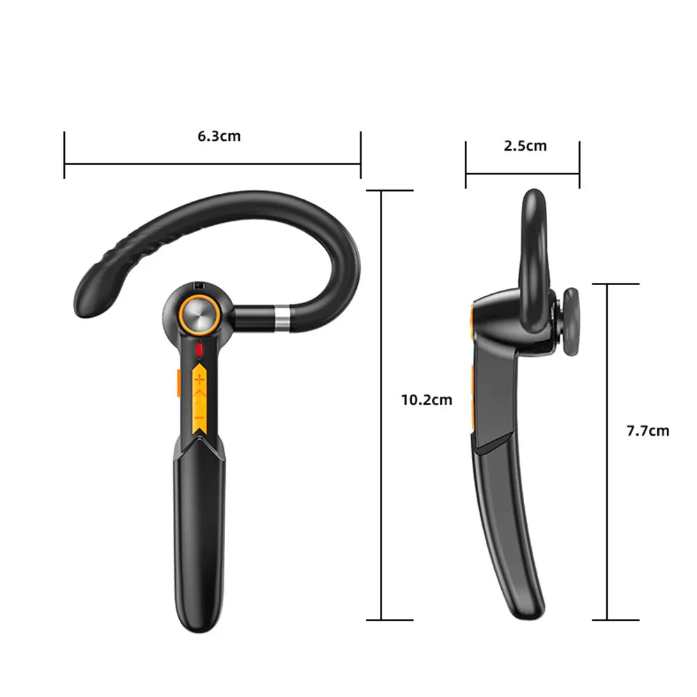 HiFi Earphones Bluetooth Headphones Handsfree Wireless Headset Business Headset Drive Call Sports Earphones for Smartphone