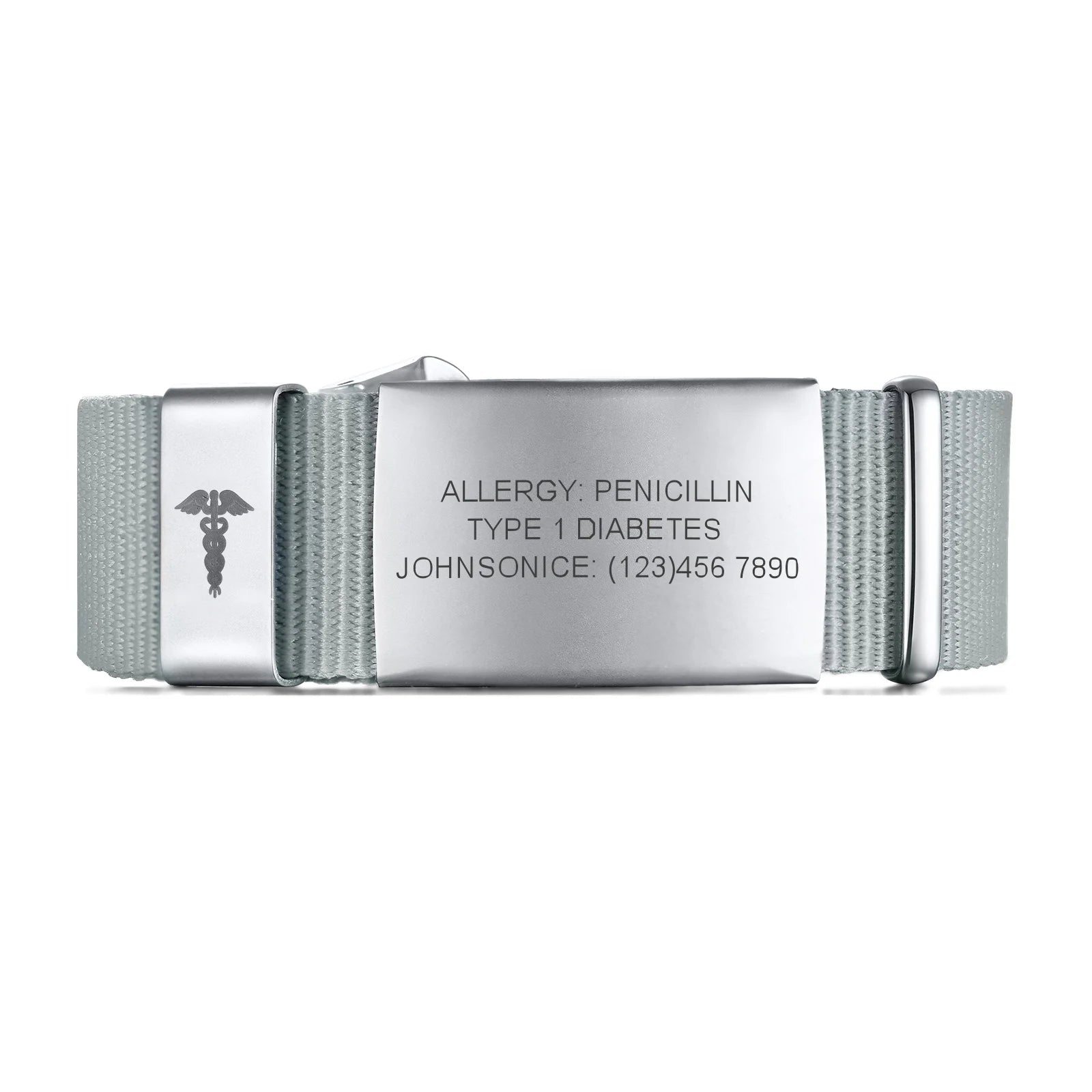 Emergency bracelet, Personalized Medical Alert Bracelet, Allergy Bracelet, Diabetic, Medical Id Bracelet Woman, Kids Medical ID