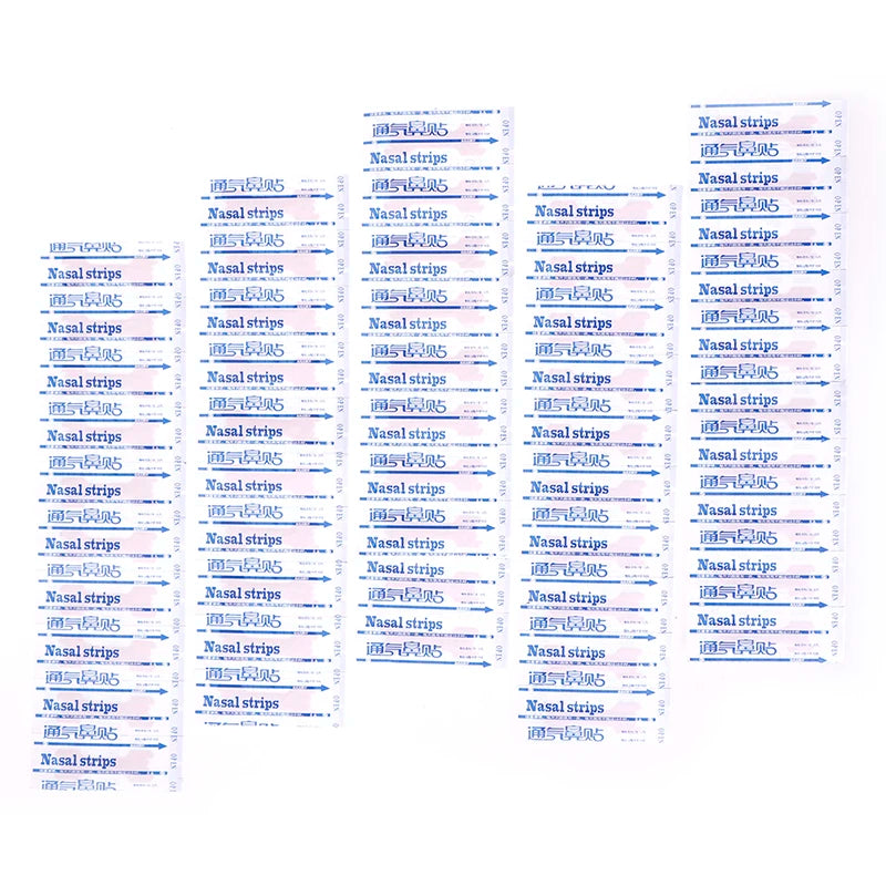 50PCS Breathing Nasal Strips Snoring Anti Snoring Strips Easier Better Breathe Health Care Right Way Stop Sleeping Well