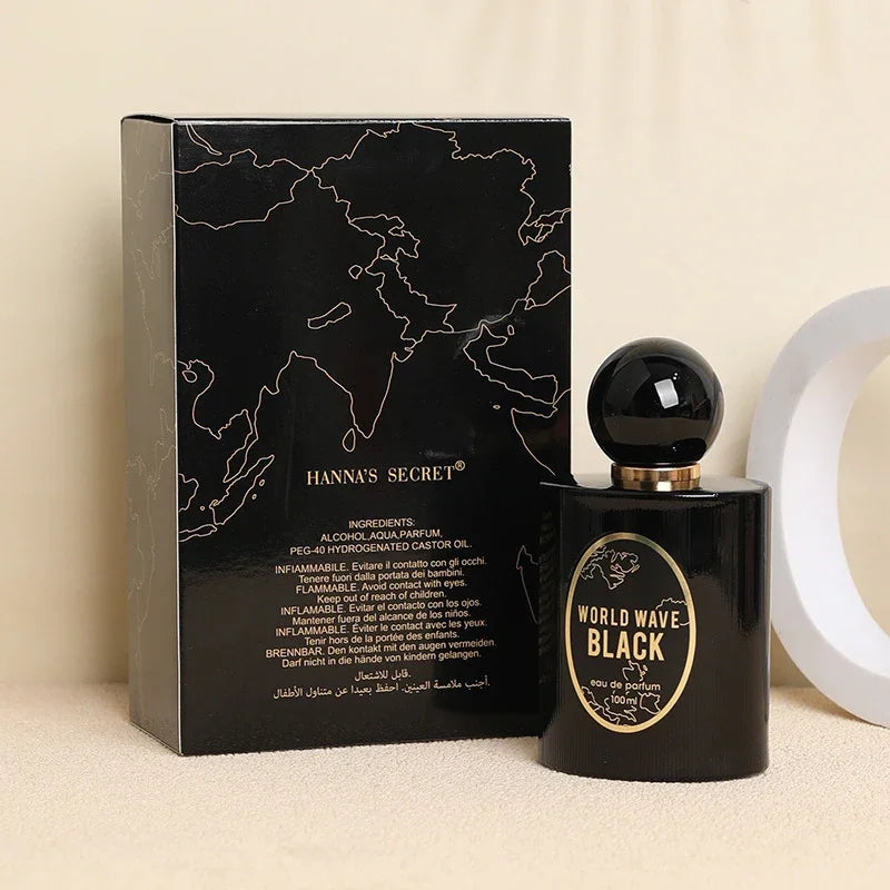 100ML Men Fragrance Spray Pheromone Charm Fresh Eau De Toilette Bergamot Musk Oud Cologne Long-lasting Brand Confident Perfume