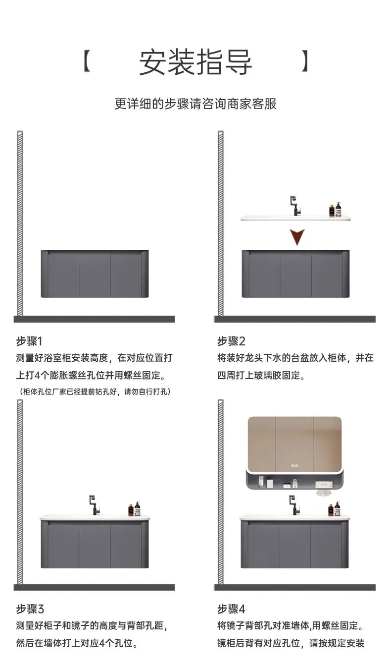 Standing Storage Bathroom Cabinet Shelf Light Mirror Organizer Bathroom Cabinet Vanity Shower Rack Banyo Dolabi Furniture