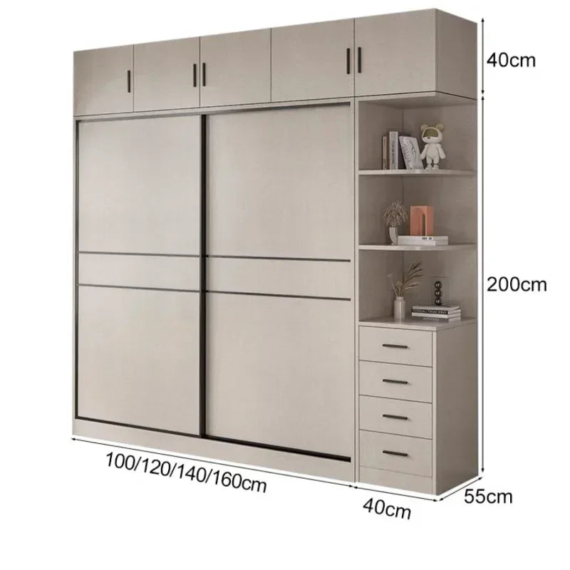 Multifunction Storage Wardrobe Storage Shirts Bedroom Cupboard Clothes Partitions Rangement Armoire Wardrobes Furniture