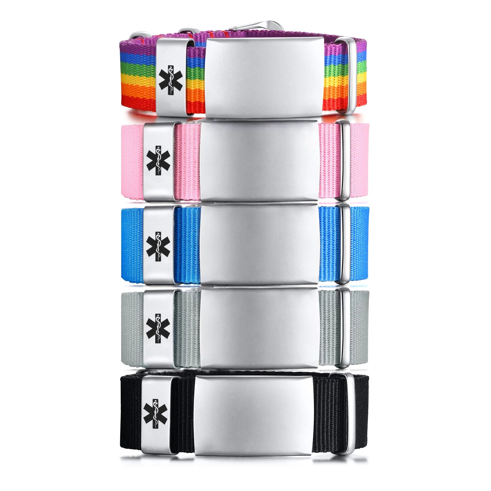 Emergency bracelet, Personalized Medical Alert Bracelet, Allergy Bracelet, Diabetic, Medical Id Bracelet Woman, Kids Medical ID