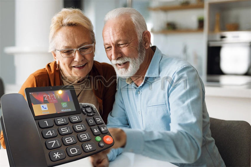 Android LTE Fixed Wireless landline 4G SIM network video phone universal elderly WIFI Touch Screen video Telephone home office