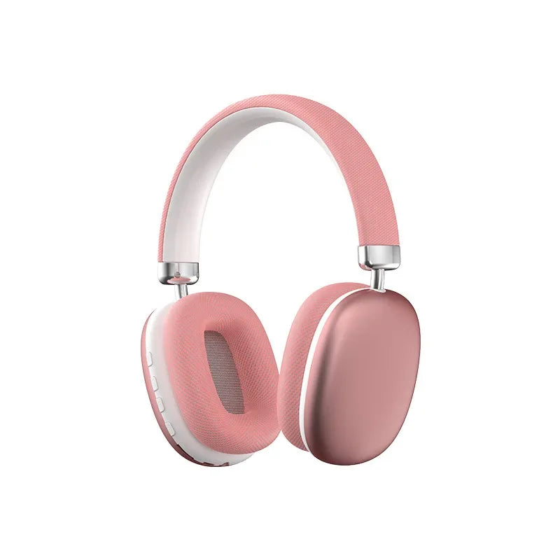 سماعات رأس لاسلكية جديدة لعام 2025، سماعات رأس بلوتوث، سماعات أذن ستيريو، ميكروفون لتقليل الضوضاء، لأجهزة iPhone والكمبيوتر المحمول والهاتف الذكي