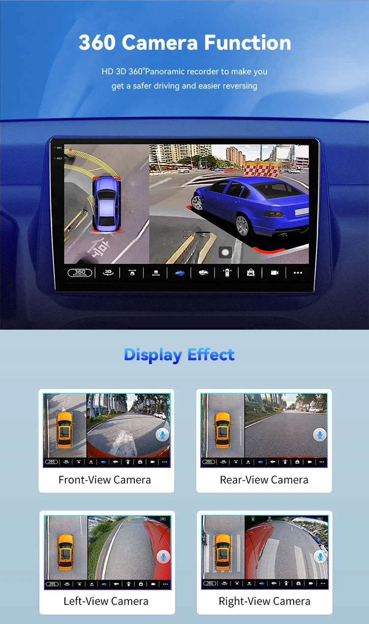 Android 15 For SsangYong Korando 3 Actyon 2 2013-2017 2K QLED Android Car Radio Multimedia Video Player GPS Stereo CarPlay 4G BT