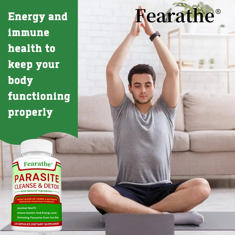 Parasite Cleanse - Bowel Cleansing Supplement, Digestive Health, Immune Health, Parasite Removal, Natural Gut Health