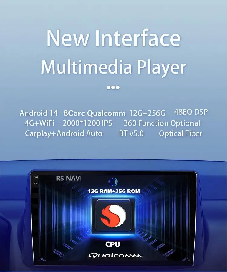 Android 15 For SsangYong Korando 3 Actyon 2 2013-2017 2K QLED Android Car Radio Multimedia Video Player GPS Stereo CarPlay 4G BT