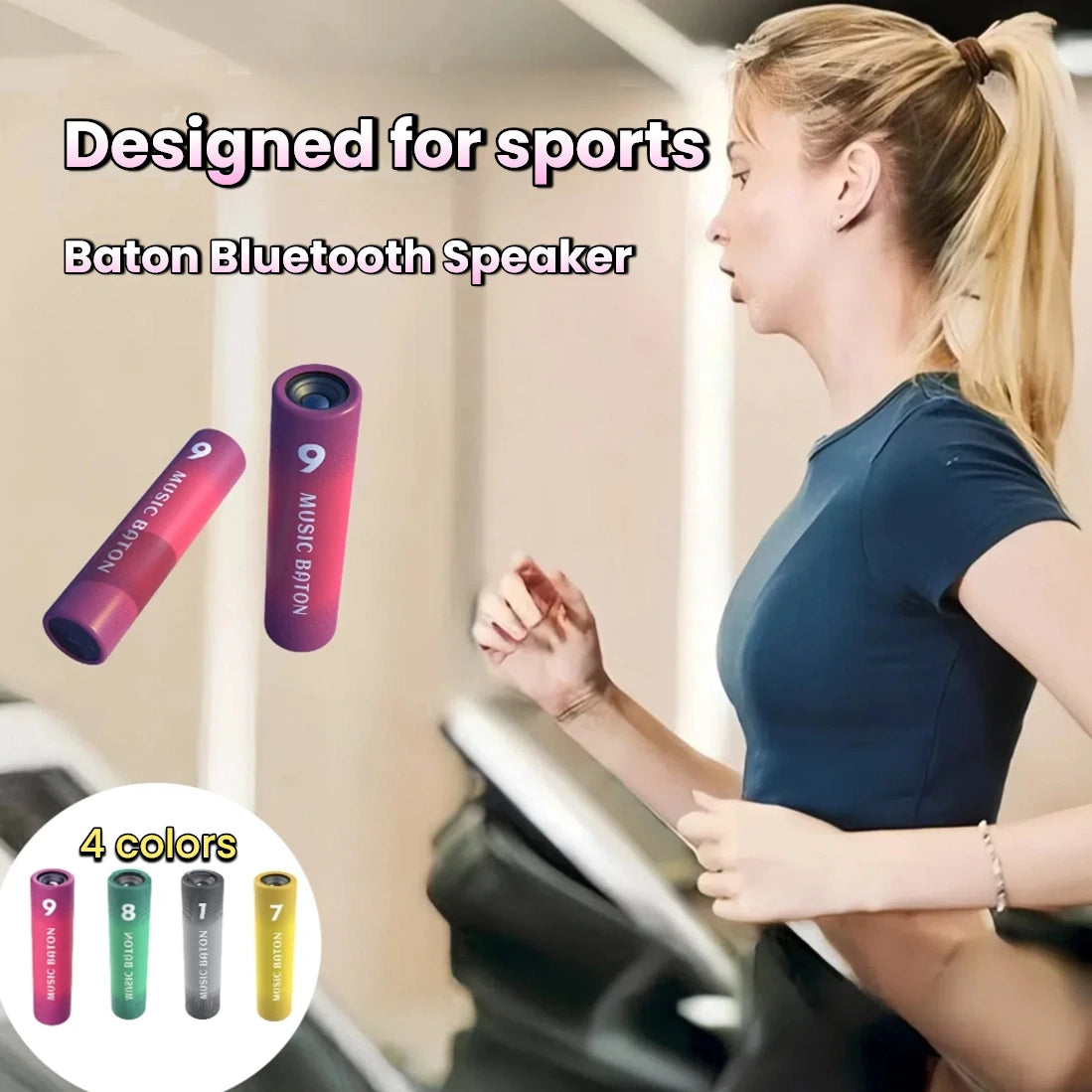 مكبر صوت بلوتوث، مكبرات صوت بلوتوث 5.3 لاسلكية مع دعم الراديو ووظيفة بنك الطاقة 2000 مللي أمبير في الساعة ودعم بطاقة TF للرياضة