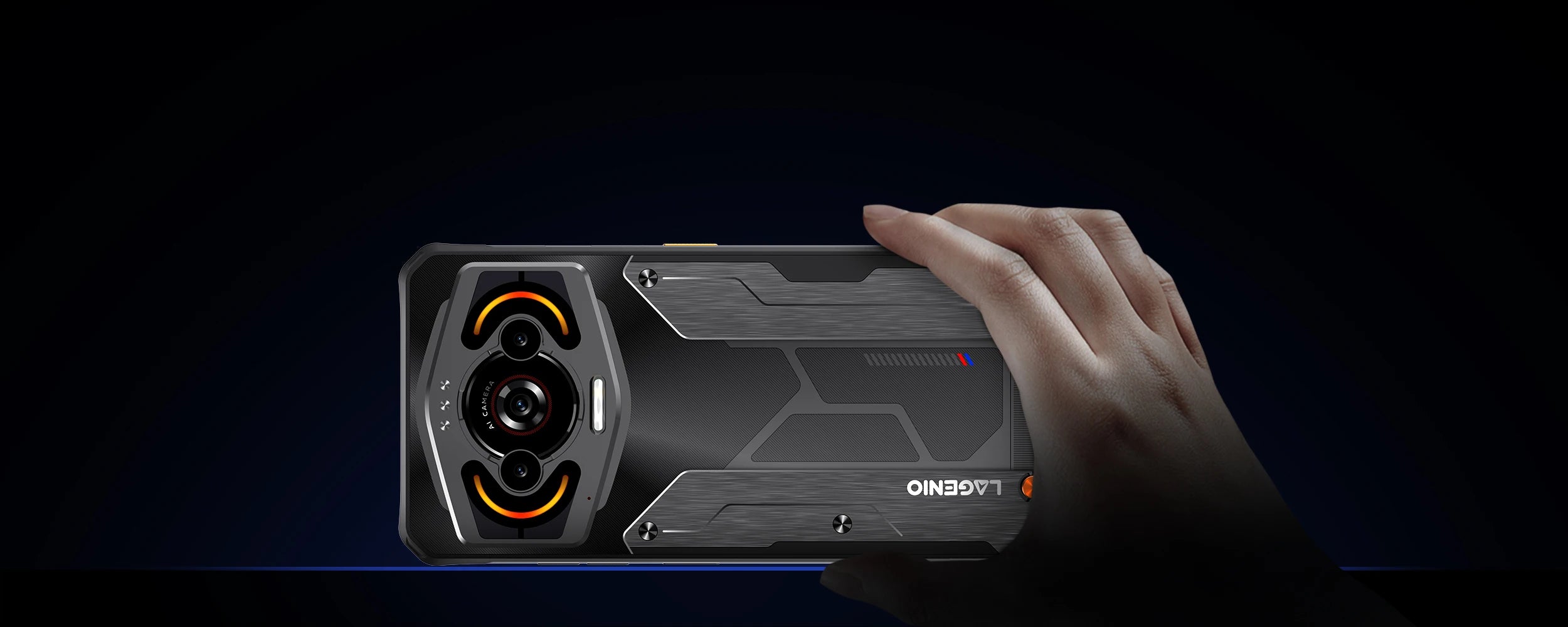 LAGENIO Panther 1 Ultra-thin Smartphone 6.7" HD 4+128GB Rugged Mobile Phone 13MP 5150mAh 4G Cellphone Android 15 Fingerprint NFC