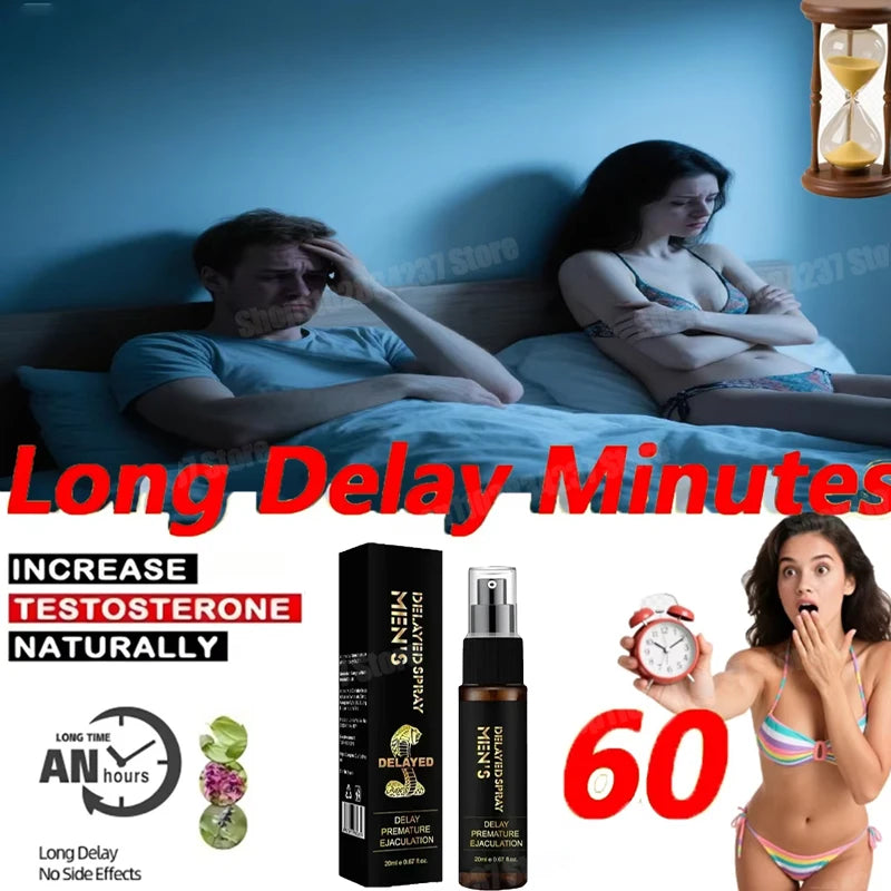 XXXL Long Time Delay Spray for Couples' Sexual Wellness and Enlargement Lubricants Enhancement 88