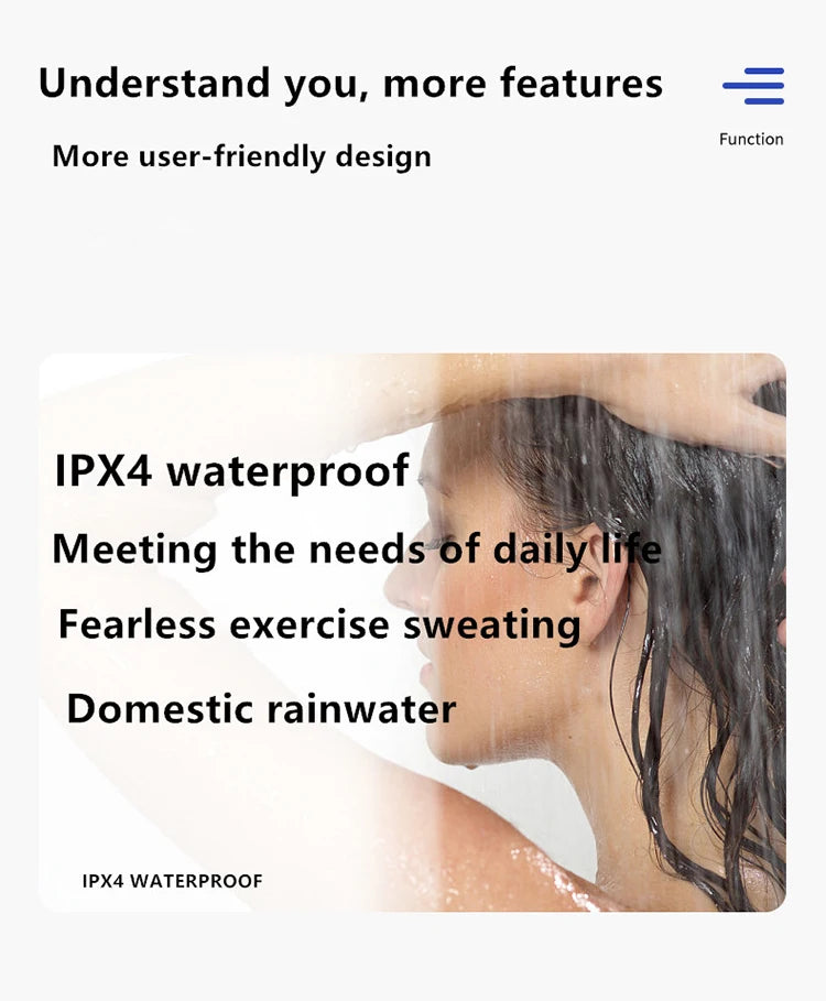 سماعة رأس لاسلكية بتقنية التوصيل العظمي 5.3 بتقنية البلوتوث، سماعة رأس قابلة للتحدث، ارتداء طويل الأمد دون ألم، عمر بطارية طويل للغاية