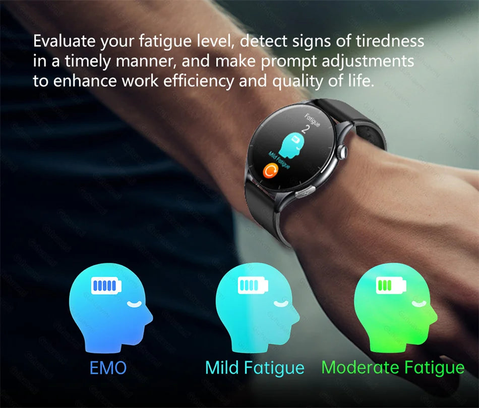 Sapphire 2025New Health managed Smart Watch Health measure Blood Fat Uric Acid Call ECG+PPG blood pressure Health Smartwatch IOS