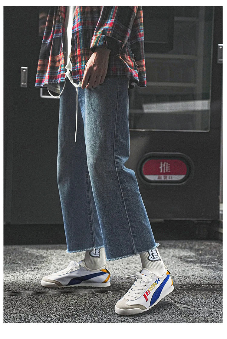 Brand Retro Men's Yellow Running Shoes Comfort Flat Casual Sneaker Men Breathable Original Men Canvas Sneakers tenis masculino