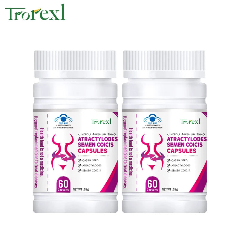 Natural Cassia Seed & Coix seed Pills, Detox Slim, Metabolism Booster, Burn Fat, 100% Herbal, Vegan & NO SIDE EFFECT