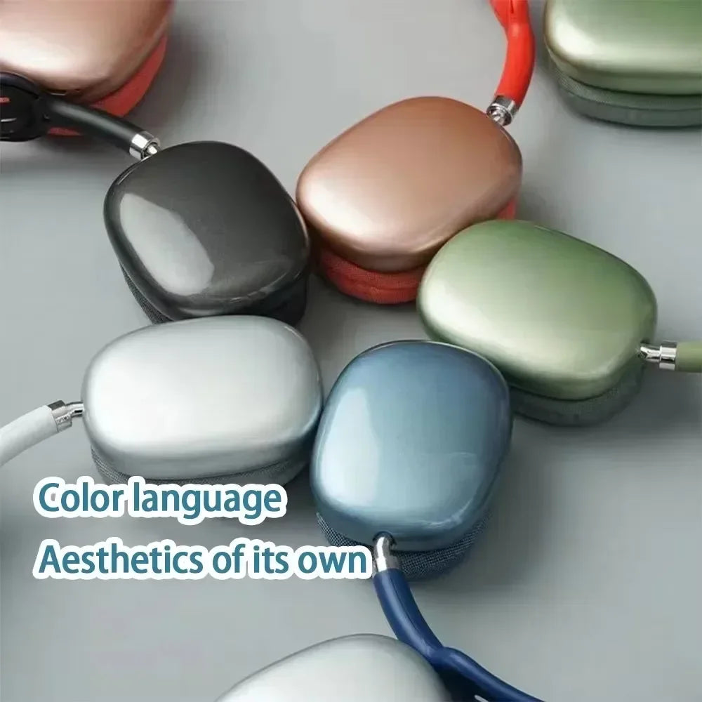 سماعة رأس لاسلكية جديدة بتقنية البلوتوث مع ميكروفون: سماعة أذن ستيريو مصممة للرياضة والألعاب والاتصال السلس بالهاتف