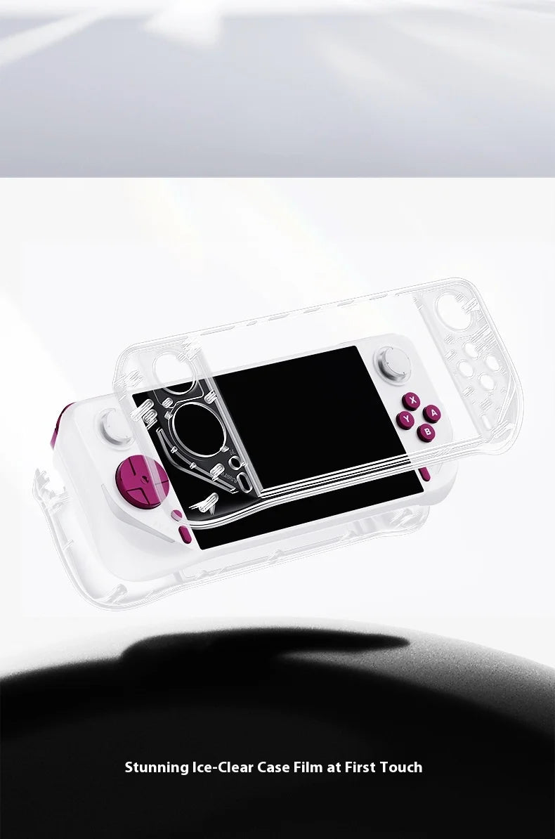 2025 Edition   Android E6 Max Handheld Console - 5" 32-Point Touch Screen with 5G Dual-Band, Portable Gaming Device for Fans  ﻿