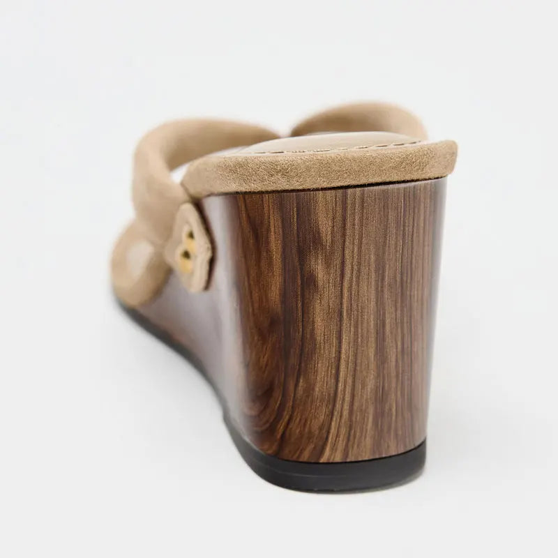 Fashion Round Clip Toe Thin Low Heels Women Slippers Outdoor Casual Sandals 2025 New Summer Flip Flops Shoes