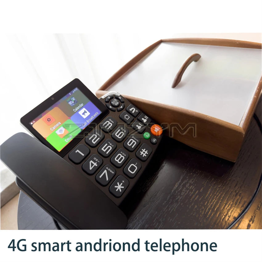 Android LTE Fixed Wireless landline 4G SIM network video phone universal elderly WIFI Touch Screen video Telephone home office