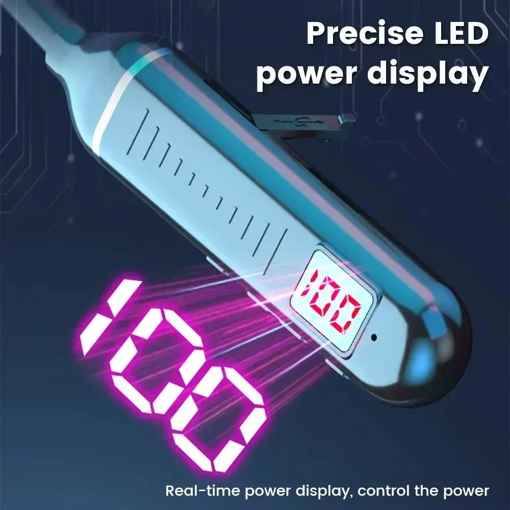 سماعات أذن بلوتوث 5.2، سماعات حول الرقبة، سماعات رأس لاسلكية TWS، ستيريو هاي فاي، شاشة رقمية LED، وضع مزدوج، سماعات أذن مقاومة للماء