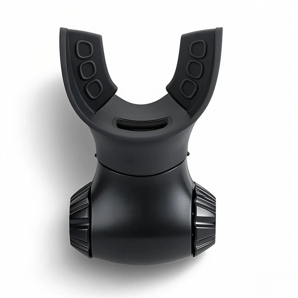 Breathing Exercise Device,Breathers Trainers Exerciser with Adjustable Inspiratory/Expiratory Vibration Fitness for Wellness