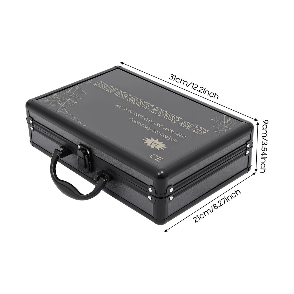 جهاز تحليل الصحة الكمي مع أكثر من 50 تقريرًا، وجهاز مراقبة صحة الجسم المحمول مع مستشعر الأشعة تحت الحمراء، وماسح صحي غير جراحي