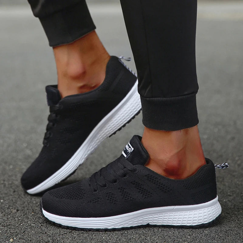 Fashion 2025 New Women's Sneakers Platform Shoes Woman Plus Size Casual Sneaker Woman Lace Up Female Sneakers Tenis Feminino