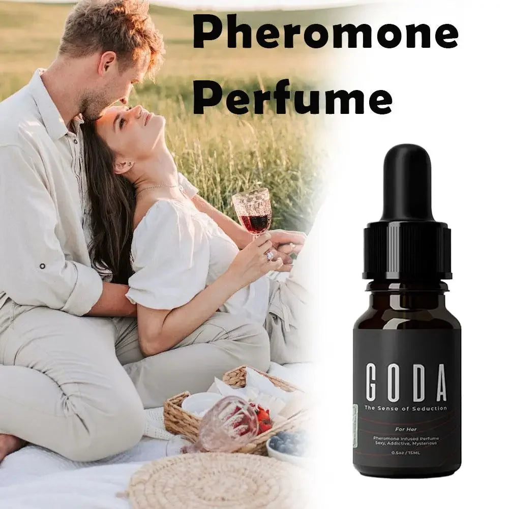 15ml/0.50 Fl. Oz Pheromone Perfume Long Lasting Natural Refreshing Body Essence Fragrance Attraction Erotic Perfum For Men Women SwiftNest