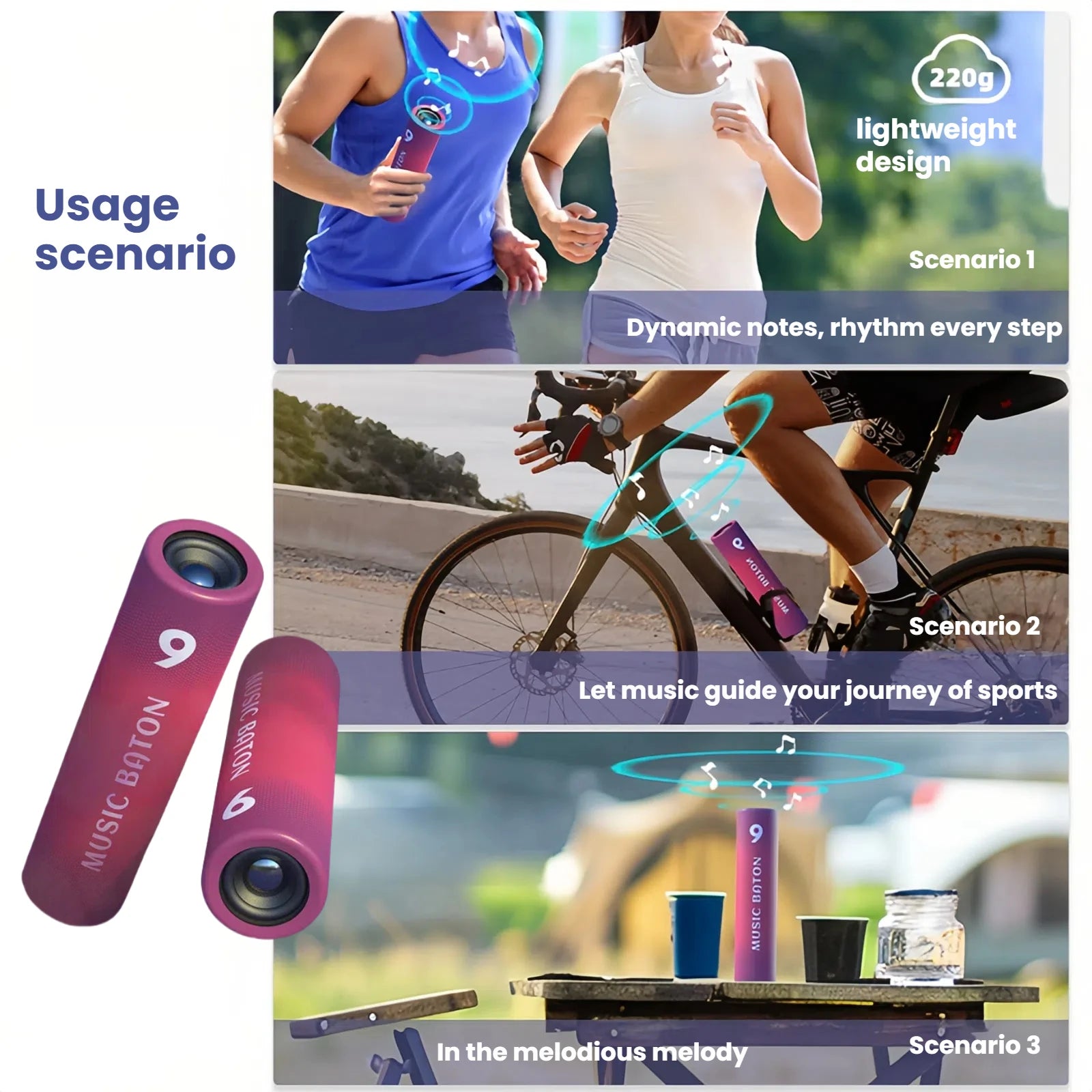 مكبر صوت بلوتوث، مكبرات صوت بلوتوث 5.3 لاسلكية مع دعم الراديو ووظيفة بنك الطاقة 2000 مللي أمبير في الساعة ودعم بطاقة TF للرياضة