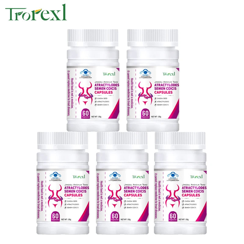 Natural Cassia Seed & Coix seed Pills, Detox Slim, Metabolism Booster, Burn Fat, 100% Herbal, Vegan & NO SIDE EFFECT