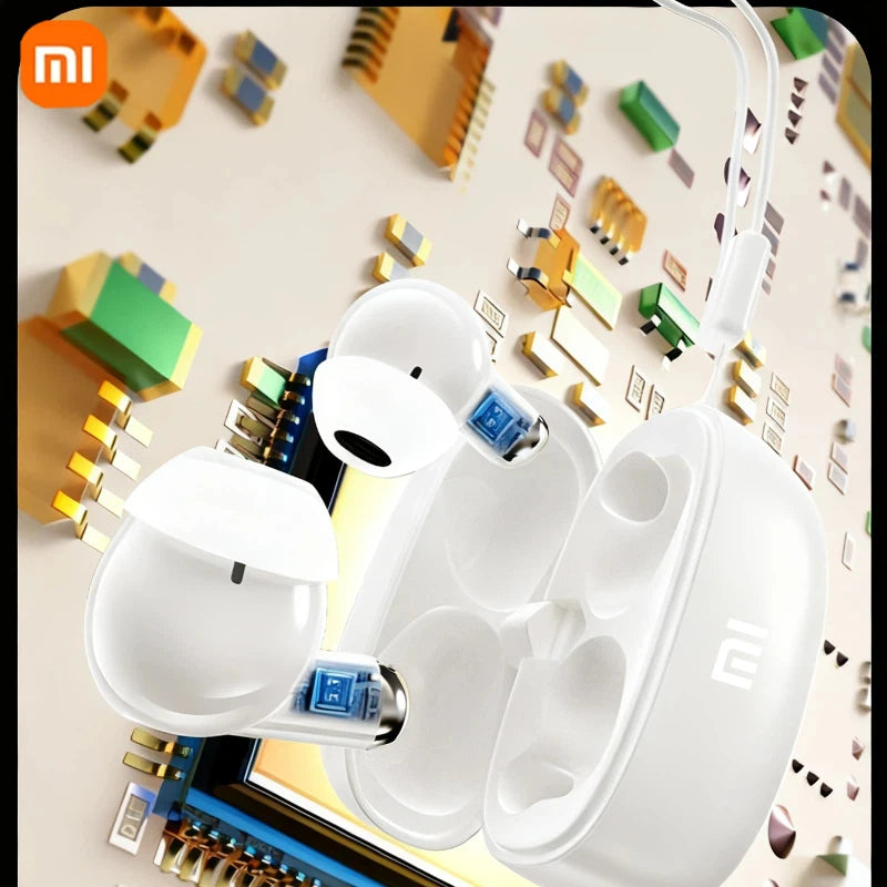 سماعة شاومي اللاسلكية بتقنية البلوتوث بتصميم أنيق وجودة صوت فائقة وعمر بطارية طويل وملاءمة مريحة للاستماع طوال اليوم