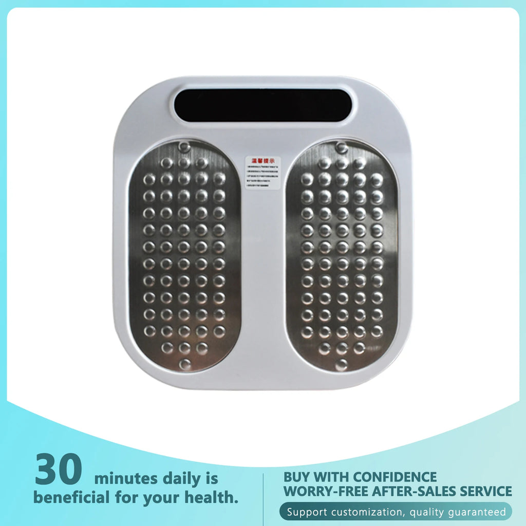 Upgrade P100 Terahertz Foot Therapy Machine Health Care Blood Circulation Foot Massage Meridian Apparatus for Personal Wellness