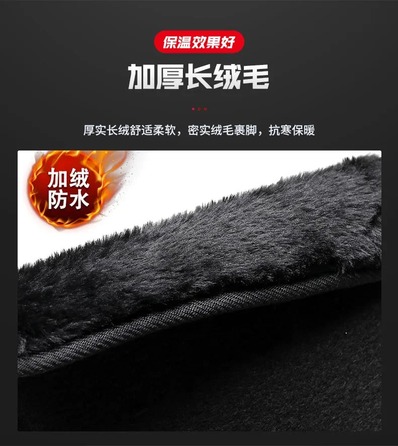 Outdoor Sports Men Boots  Spring Waterproof Shoes for Men Light Rain Boots Fishing Boots Winter Snow Boots New Work Boots 2024