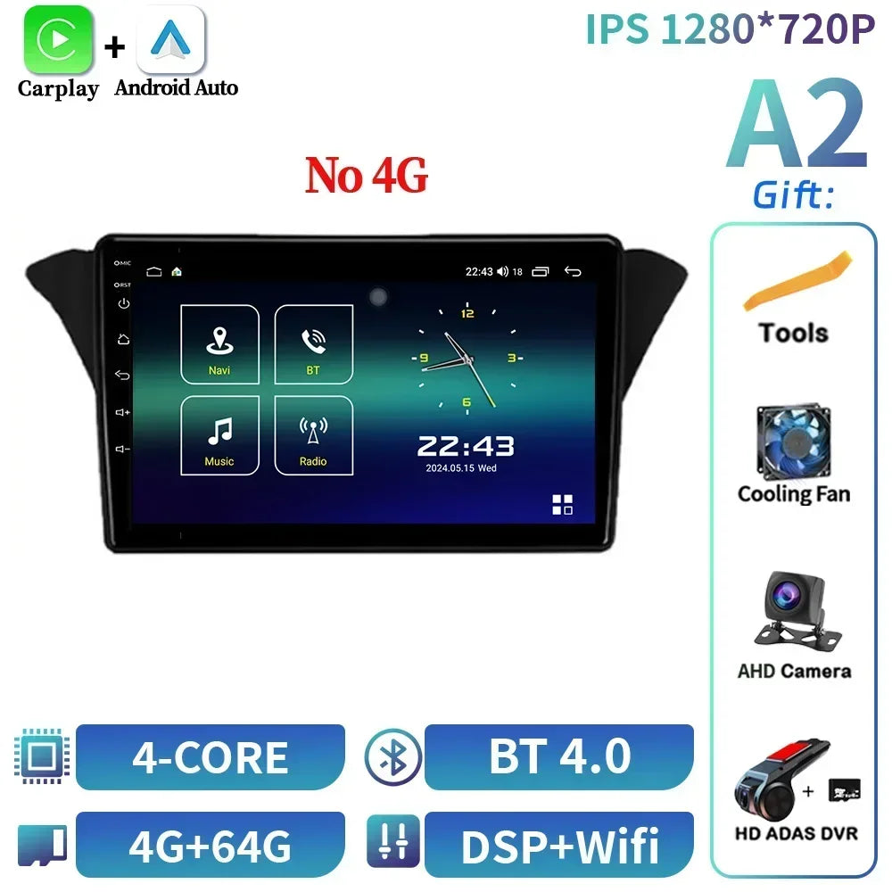 Android 14  For Hyundai Rohens Genesis Coupe 2012  Multimedia Navigation Wireless Carplay Stereo Screen Car Radio